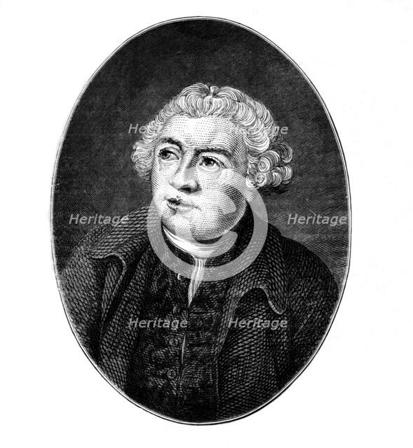 Samuel Foote, English playwright, actor and theatre manager, c1875 (1878). Artist: Unknown.