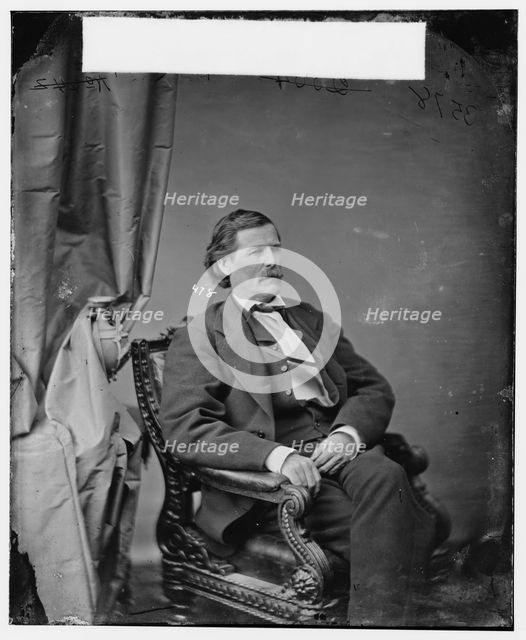 Samuel Francis Gove of Georgia, between 1860 and 1875. Creator: Unknown.