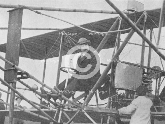 Samuel Franklin Cody, American aviation pioneer, 1913 (1934). Artist: Flight Photo.