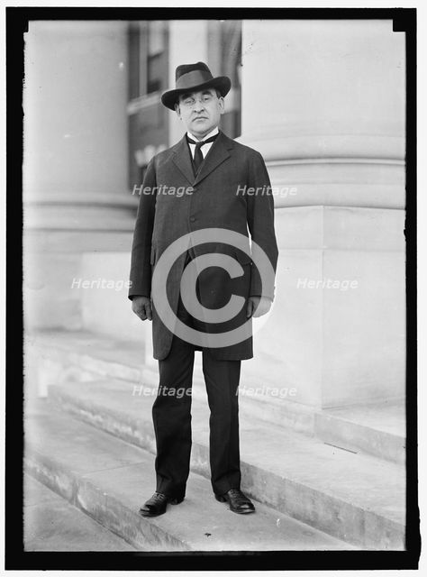 Samuel Gompers, between 1913 and 1917. Creator: Harris & Ewing.