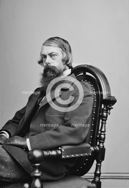 Samuel Greene Arnold Junior of Rhode Island, between 1855 and 1865. Creator: Unknown.