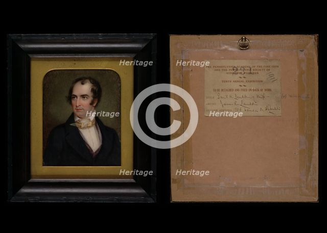 Samuel Hopkins Lambdin, 1850. Creator: James Reid Lambdin.