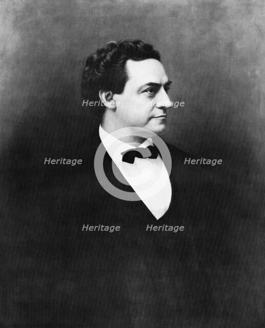 Samuel Jackson Randall, American politician, c1860s.Artist: W A Greaves