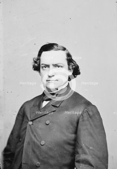 Samuel Jackson Randall of Pennsylvania, between 1855 and 1865. Creator: Unknown.