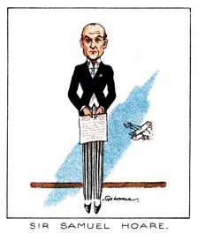 Samuel John Gurney Hoare, Viscount Templewood, British Conservative politician, 1929