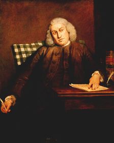 Samuel Johnson, English man of letters, 1756-1757. Artist: Sir Joshua Reynolds