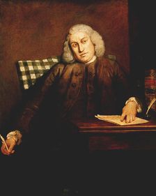 Samuel Johnson, English man of letters, 1756-1757. Artist: Sir Joshua Reynolds