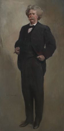 Samuel L. Clemens (Mark Twain), 1912 or 1913. Creator: John White Alexander