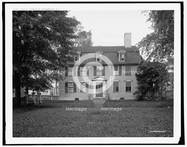 Samuel Lord House, Portsmouth, N.H., c1907. Creator: Unknown.