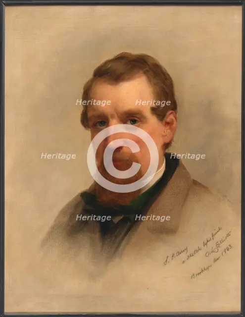 Samuel Putnam Avery, 1863. Creator: Charles Loring Elliott.
