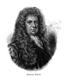 Samuel Pepys, English diarist, (19th century)