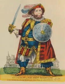 Samuel Phelps, (1804-1878) as Falstaff c1860, (1948). Creator: Unknown