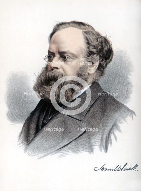 Samuel Plimsoll, British politician and social reformer, c1890. Creator: Cassell, Petter & Galpin.