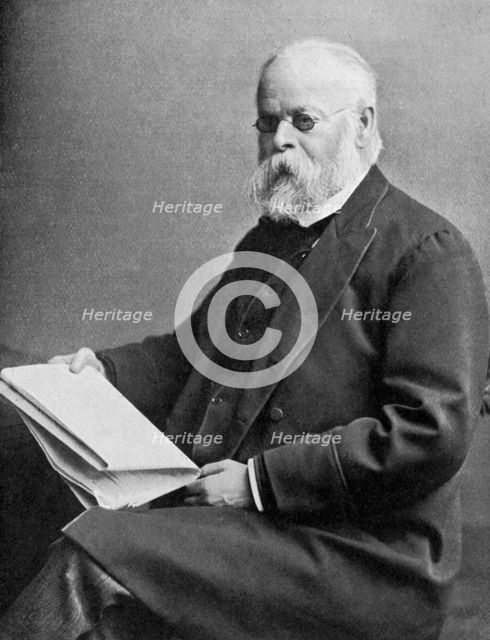 Samuel Plimsoll, British politician and social reformer, late 19th century.  Creator: Unknown.
