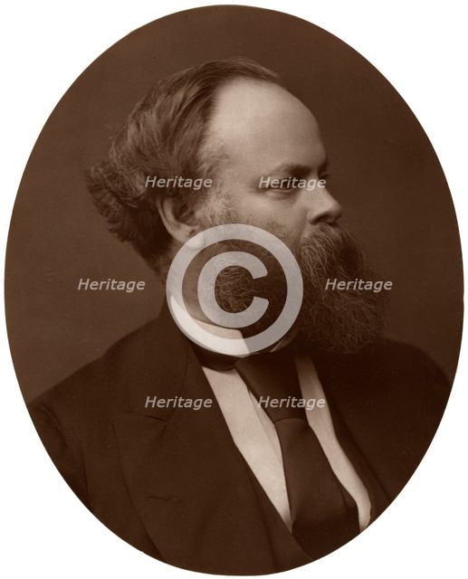 Samuel Plimsoll, Esq, MP, British Liberal politician and social reformer, 1876. Creator: Lock & Whitfield.