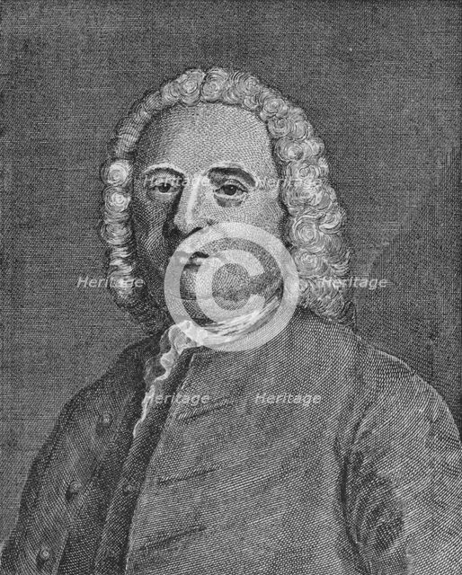 Samuel Richardson, English writer and printer, c1750 (1911). Artist: Joseph Highmore.