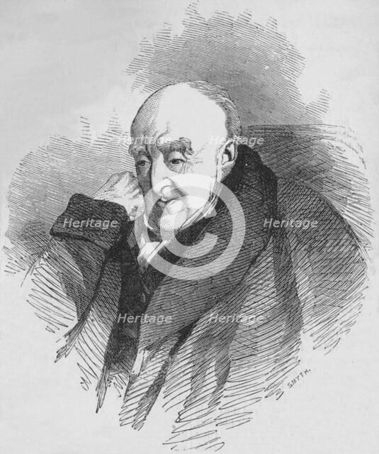 Samuel Rogers, English poet, c1854 (1878). Artist: Smyth.