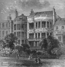 Samuel Rogers house, Green Park front, Westminster, London, c1854 (1878)