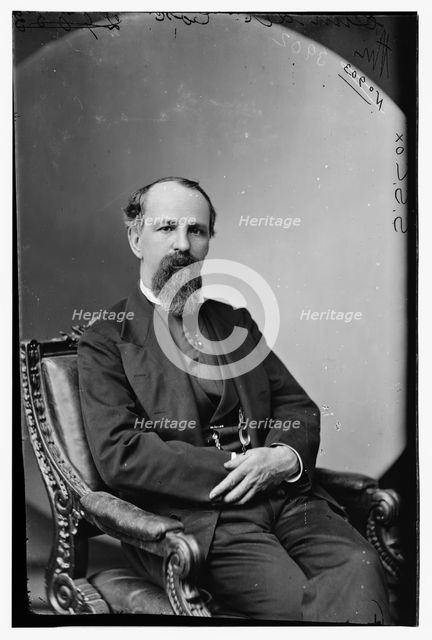 Samuel S. Cox of New York and Ohio, between 1865 and 1880. Creator: Unknown.