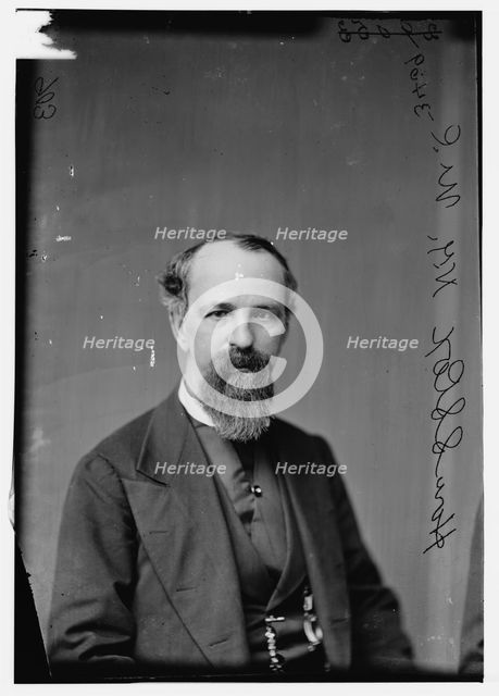 Samuel S. Cox of New York and Ohio, between 1865 and 1880. Creator: Unknown.