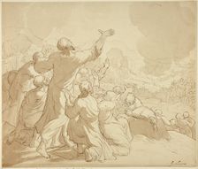 Samuel's Offering: Lesson 10, 1810/20. Creator: George Robert Lewis