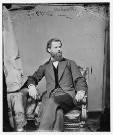 Samuel Scott Marshall of Illinois, between 1860 and 1875. Creator: Unknown