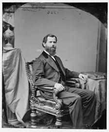 Samuel Scott Marshall of Illinois, between 1860 and 1875. Creator: Unknown