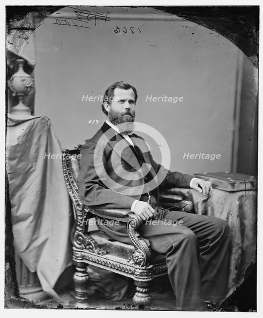 Samuel Scott Marshall of Illinois, between 1860 and 1875. Creator: Unknown.