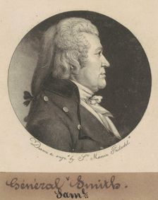 Samuel Smith, 1798. Creator: Charles Balthazar Julien Févret de Saint-Mémin