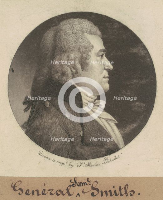 Samuel Smith, 1800. Creator: Charles Balthazar Julien Févret de Saint-Mémin.