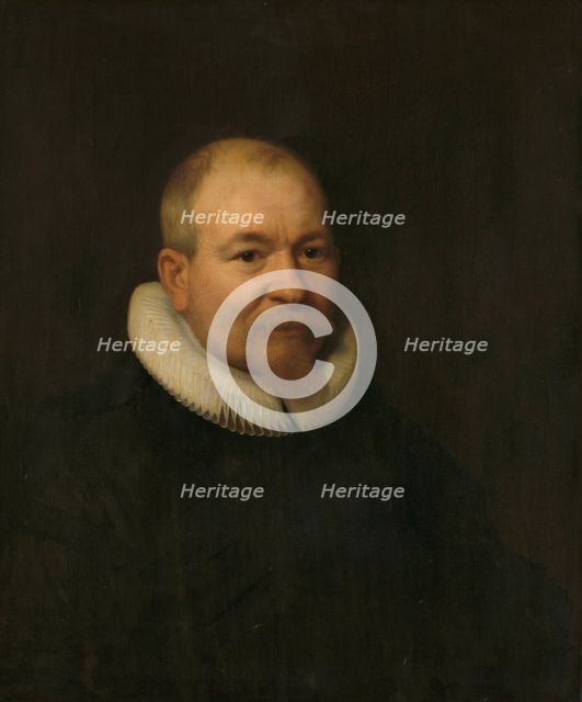 Samuel van Lansbergen (d. 1669), Remonstrant Minister in Rotterdam, 1646. Creator: Bartholomeus van der Helst.