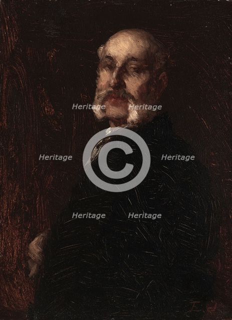 Samuel W. Rowse, c. 1881. Creator: Eastman Johnson (American, 1824-1906).