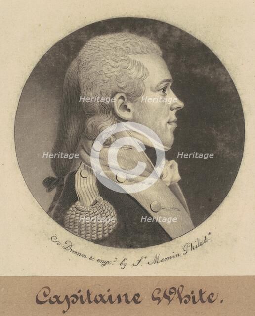 Samuel White, 1800. Creator: Charles Balthazar Julien Févret de Saint-Mémin.