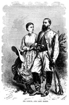 Samuel White Baker (1821-1893), English explorer and anti-slavery campaigner, 1874