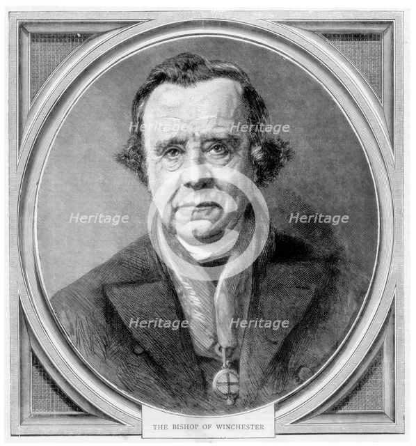 Samuel Wilberforce, English churchman, 1870. Creator: Unknown.