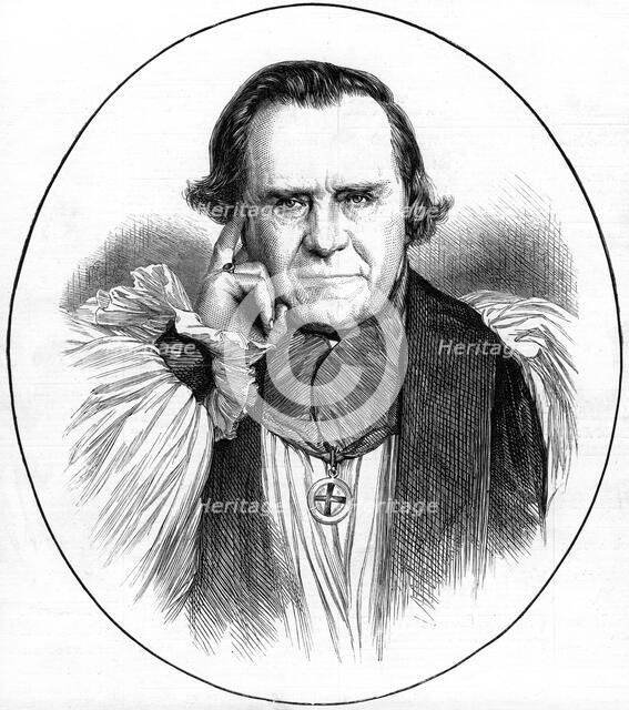 Samuel Wilberforce, English prelate, 1873. Artist: Unknown