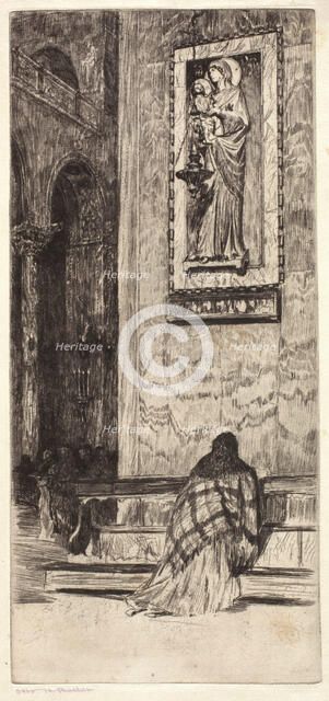 San Marco, 1880s. Creator: Otto Henry Bacher.