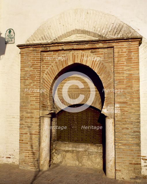 San Miguel Bajo cistern, Albaicín, Granada, Andalusia, Spain, 13th century (2002).  Creator: LTL.