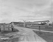 San Miguel Mission, erected 1797 by the Franciscan Fathers, California, 1936. Creator: Dorothea Lange