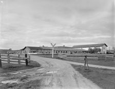 San Miguel Mission, erected 1797 by the Franciscan Fathers, California, 1936. Creator: Dorothea Lange