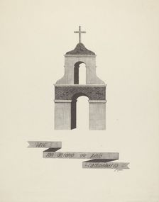 San Antonio de Pala - Campanario, 1935/1942. Creator: James Jones