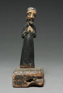 San Antonio: santo de bulto, 17th-18th Century. Creator: Unknown