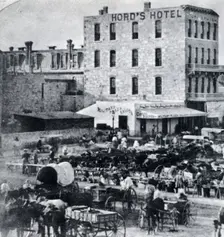 San Antonio, Texas, USA, 1876, (1954)