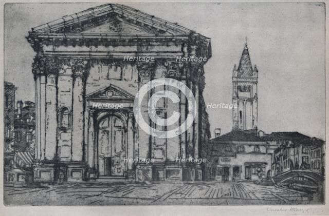 'San Barnaba', c1900, (1925). Creator: Charles Holroyd.