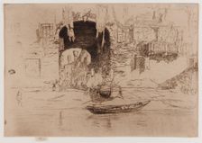 San Biagio, 1879-1880. Creator: James Abbott McNeill Whistler