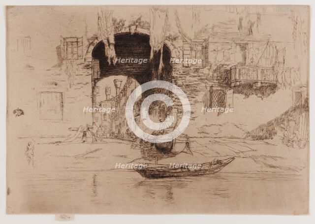 San Biagio, 1879-1880. Creator: James Abbott McNeill Whistler.