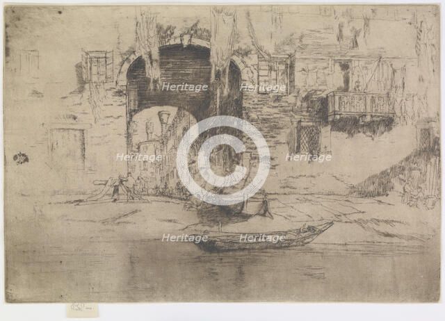 San Biagio, 1879-1880. Creator: James Abbott McNeill Whistler.