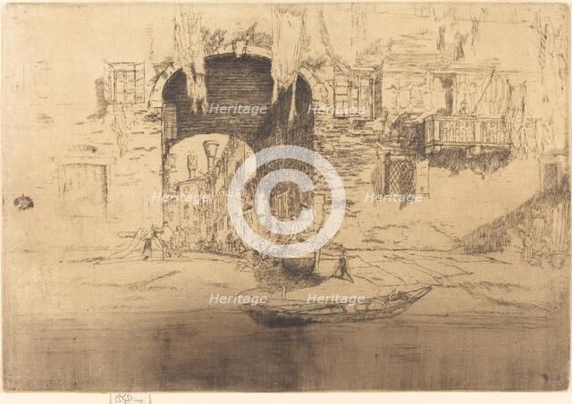 San Biagio, 1879/1880. Creator: James Abbott McNeill Whistler.