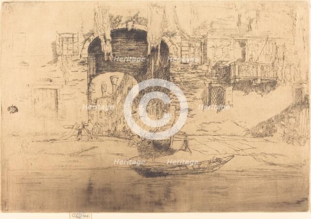 San Biagio, 1879/1880. Creator: James Abbott McNeill Whistler.