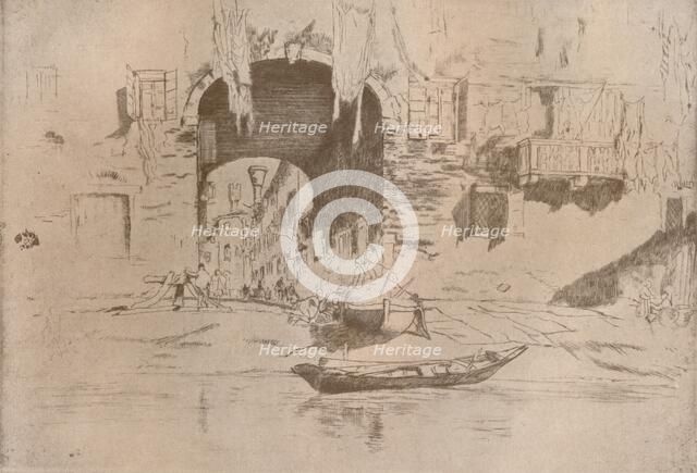 'San Biagio', c1879, (1904). Artist: James Abbott McNeill Whistler.